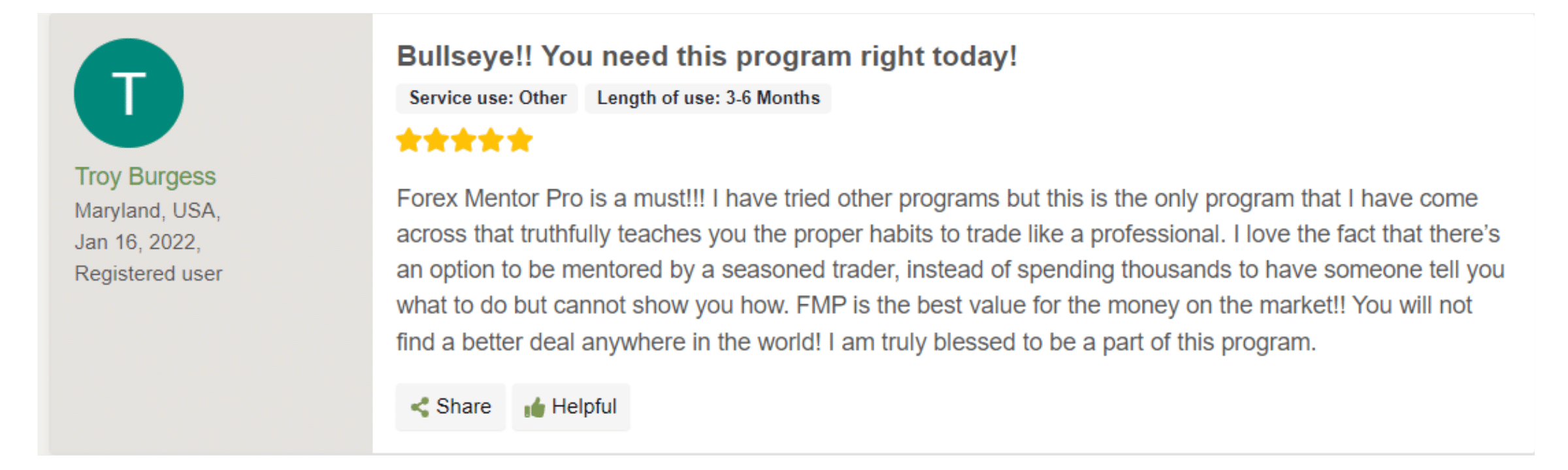 troy FMP Review